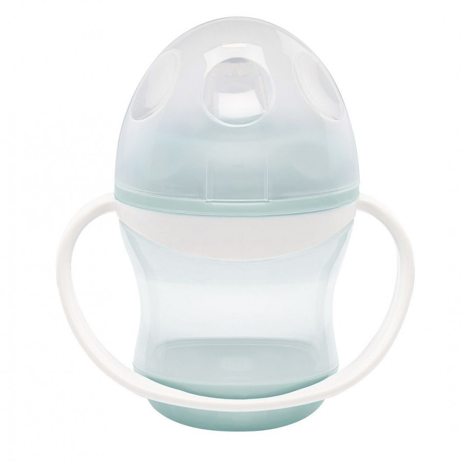Cana anti-curgere cu capac si manere Celadon green 0