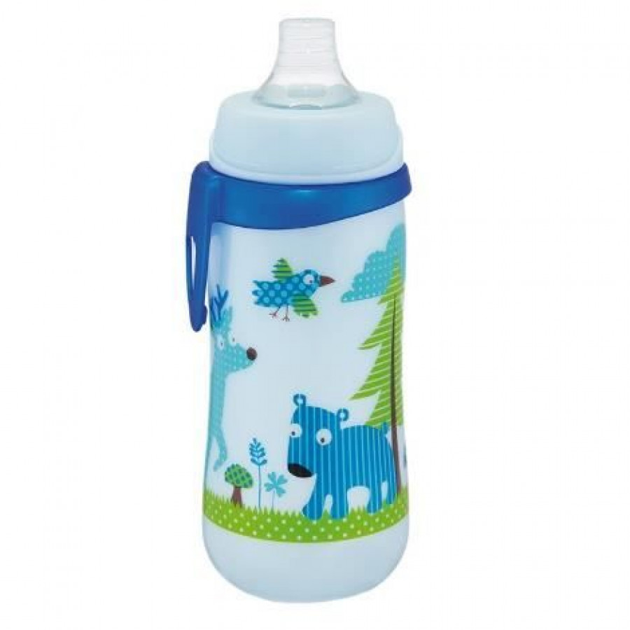 Cana First Cup Boy PP 330 ml, cu clip de prindere, 12+ luni, nip 35049 0