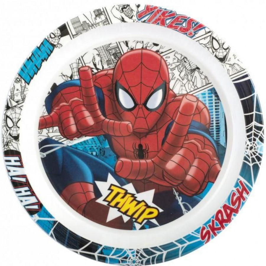 Farfurie melamina Spider-Man Lulabi 7939501 0