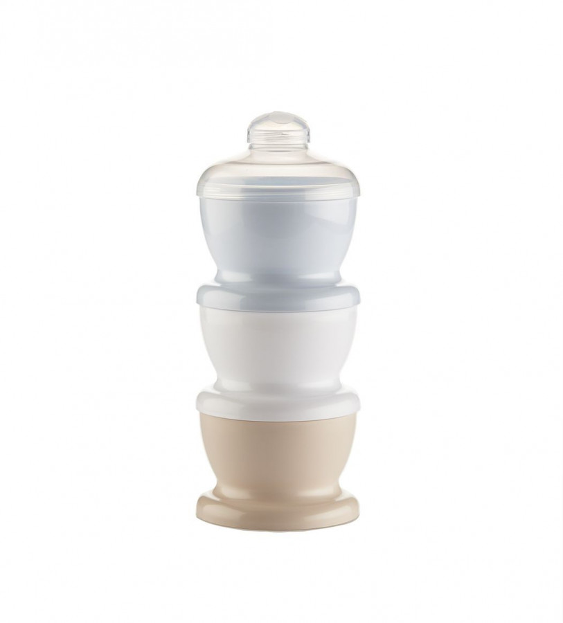 Recipient 3 compartimente lapte praf/ mancarica- Baby Blue 0