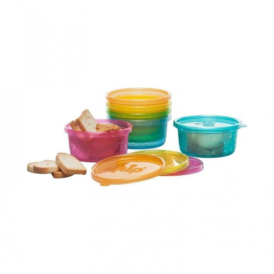Set 6 boluri cu capac pentru alimente 0+ Nip 37063 3