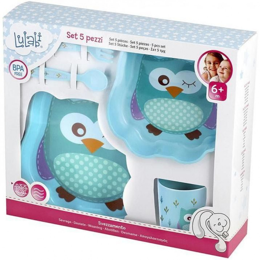Set pentru masa 5 piese Bufnita Lulabi 7973195 2