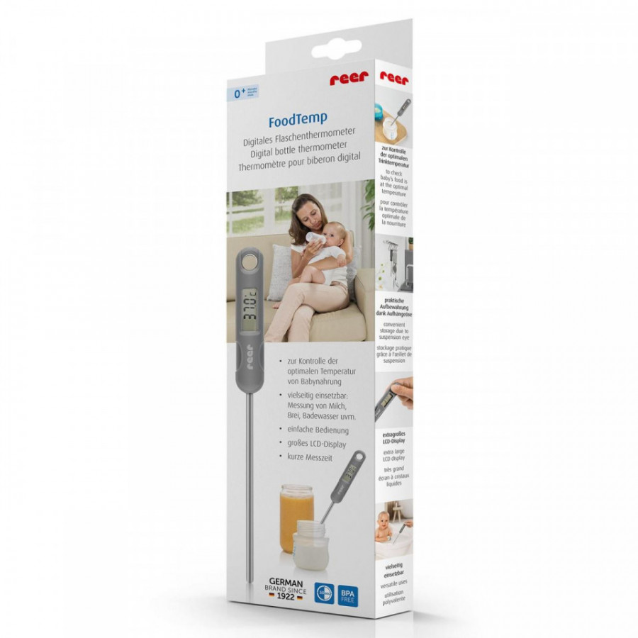 Termometru digital pentru mancarea bebelusilor FoodTemp Reer 21021 0