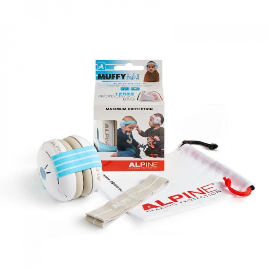 Casti antifonice pentru bebelusi ALPINE Muffy Baby Blue ALP24944 6