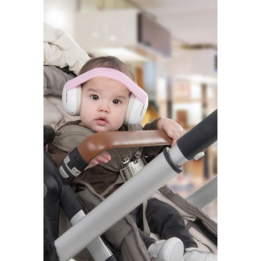 Casti antifonice pentru bebelusi ALPINE Muffy Baby Pink ALP24951 1