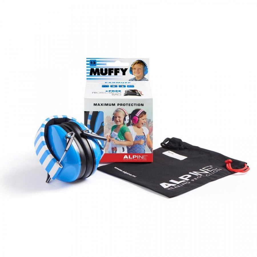 Casti antifonice pentru copii ALPINE Muffy Blue ALP22780 0
