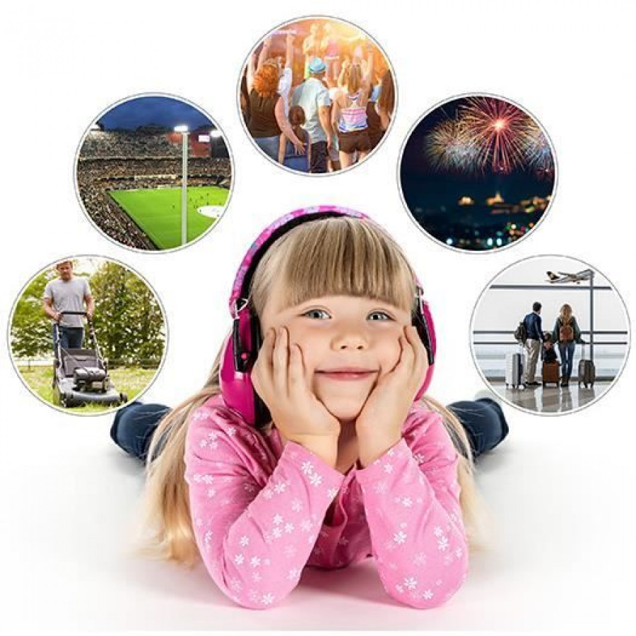 Casti antifonice pentru copii REER SilentGuard Kids Girl 53094 2