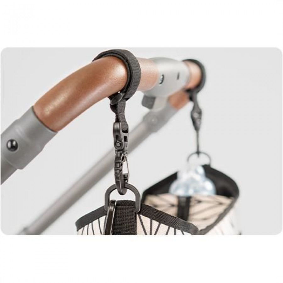 Geanta organizator cu aleza pentru schimbat scutecul bebelusului Reer Clip&Go Vario 84072 5