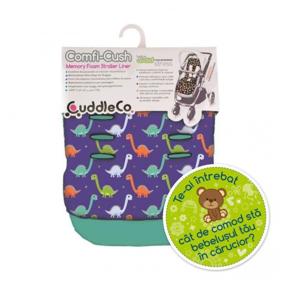 Saltea carucior Comfi-Cush Dinosaur Fun, 842650 1