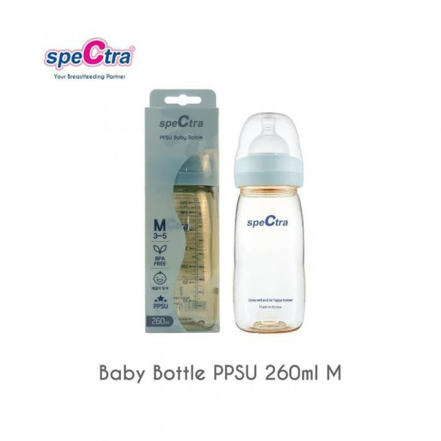 Biberon premium cu tetina M 260 ml 3