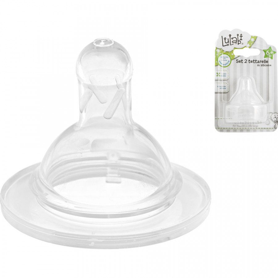 Set tetine de silicon cu flux variabil Lulabi 8090104 1