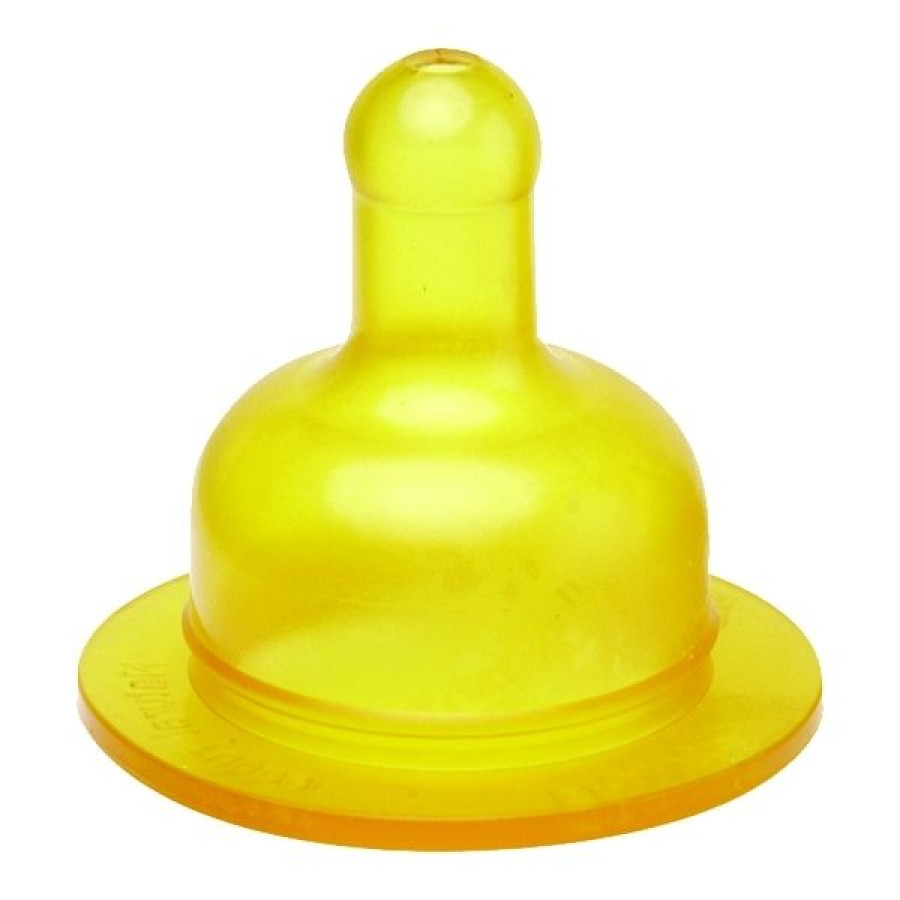 Set tetine latex cu flux lent, 2 buc BebeduE 57031 0