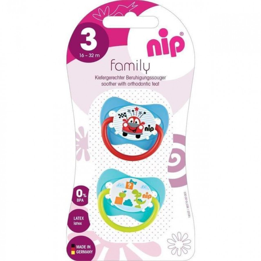 Suzeta Family Silicon marimea 3 (16 - 32 luni), nip 31005 0
