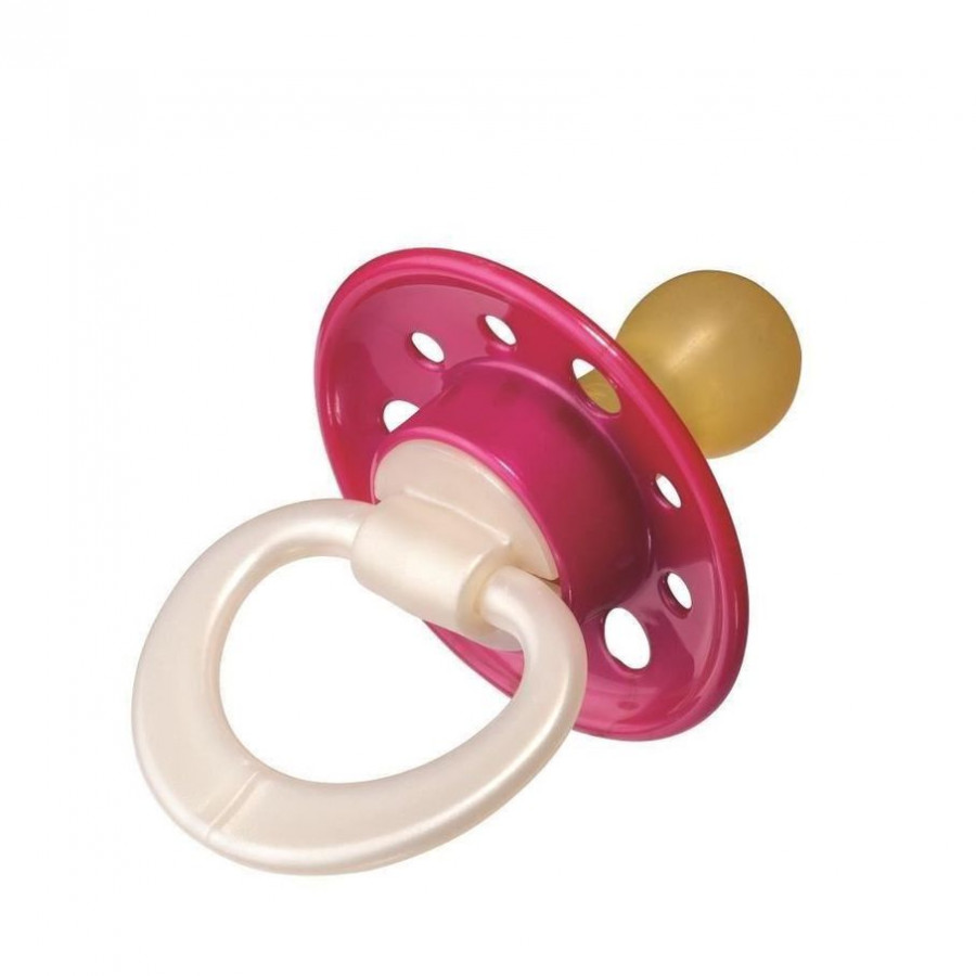 Suzeta latex Cherry Girl, 0 - 6 luni, nip 91002 0