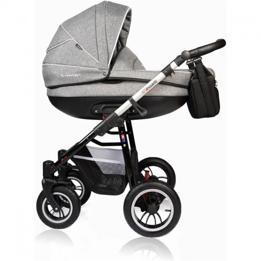 Carucior Crooner Prestige 2 in 1 - Vessanti - Gray 2