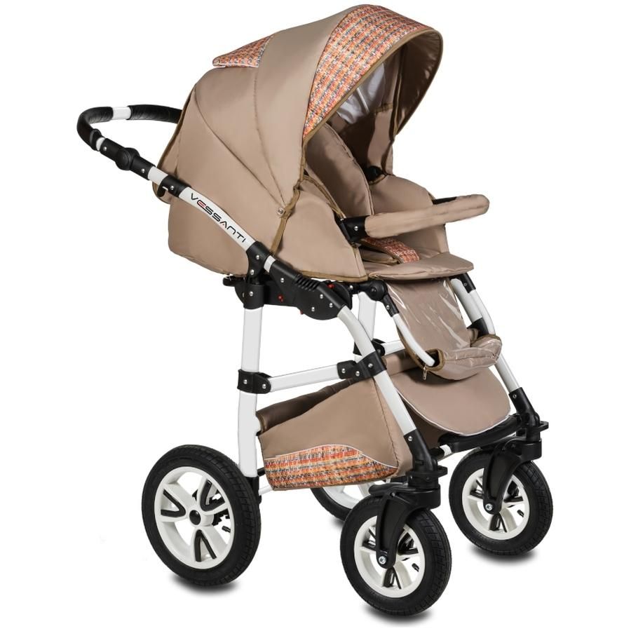 Carucior Flamingo Easy Drive 3 in 1 - Vessanti - Beige 1