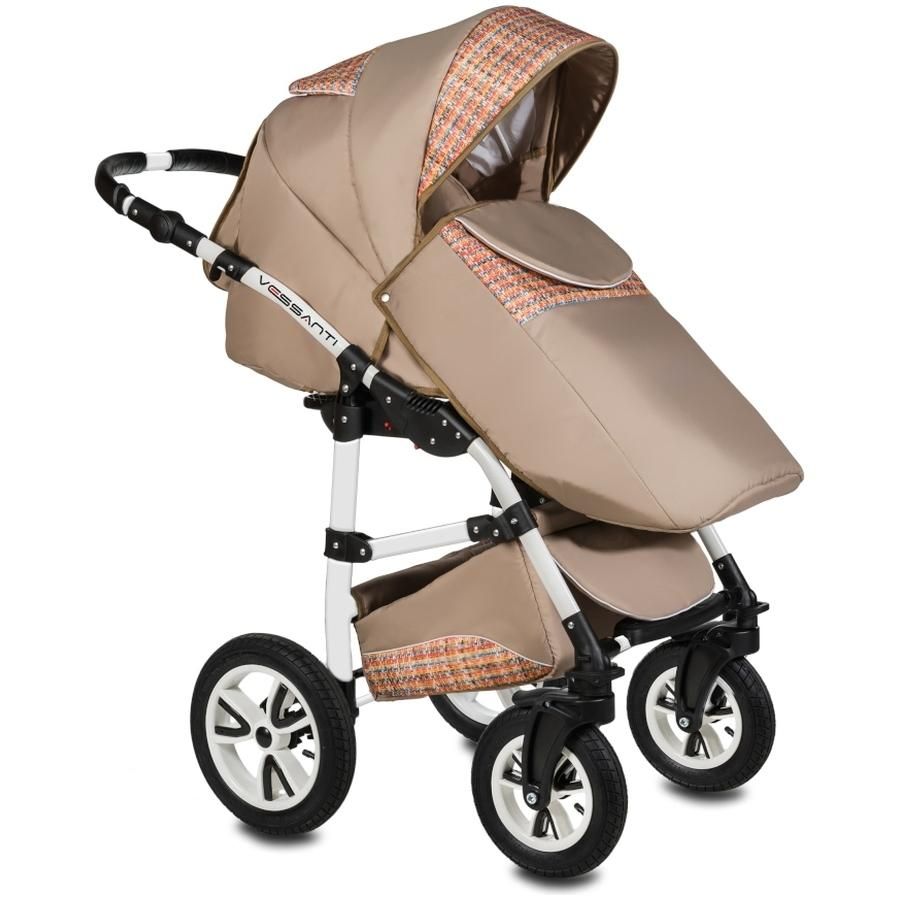 Carucior Flamingo Easy Drive 3 in 1 - Vessanti - Beige 2