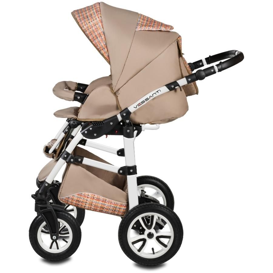 Carucior Flamingo Easy Drive 3 in 1 - Vessanti - Beige 3