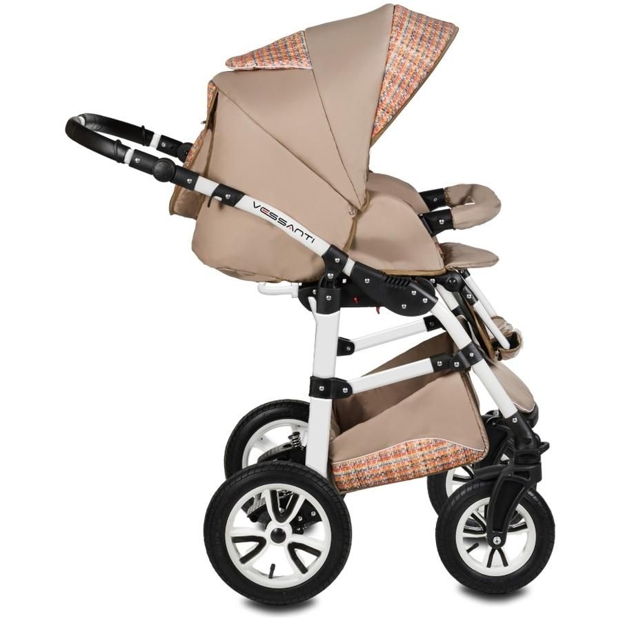 Carucior Flamingo Easy Drive 3 in 1 - Vessanti - Beige 4