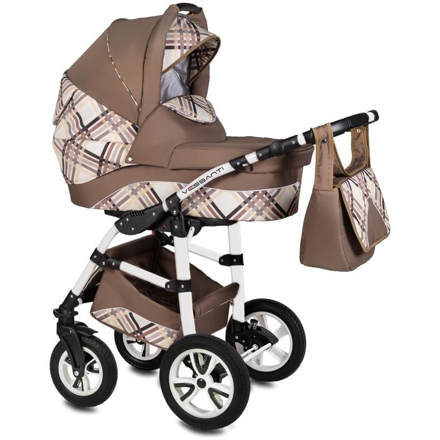 Carucior Flamingo Easy Drive 3 in 1 - Vessanti - Brown 0
