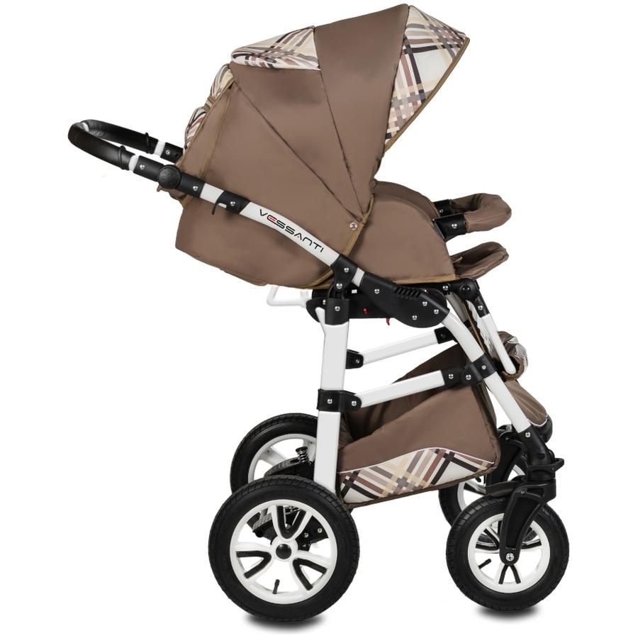 Carucior Flamingo Easy Drive 3 in 1 - Vessanti - Brown 3