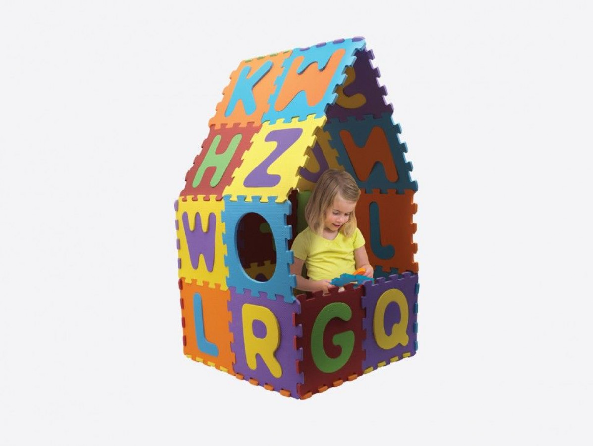 Ludi Covoras din spuma LITERE 4