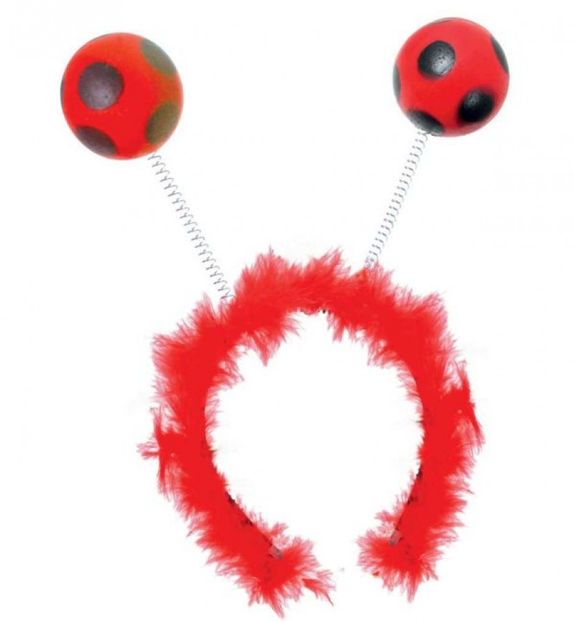 Costum pentru serbare Buburuza cu antene 116 cm 1