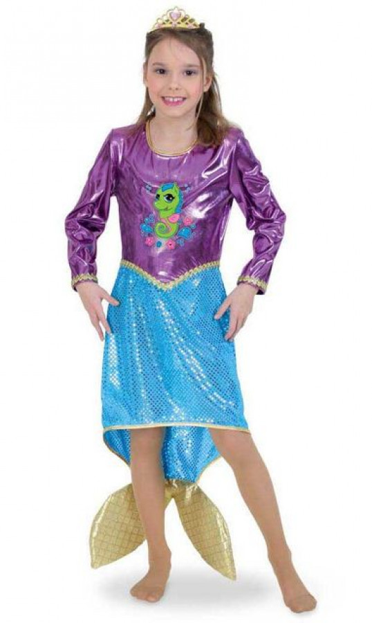 Costum pentru serbare Sirena Deluxe 116 cm 0