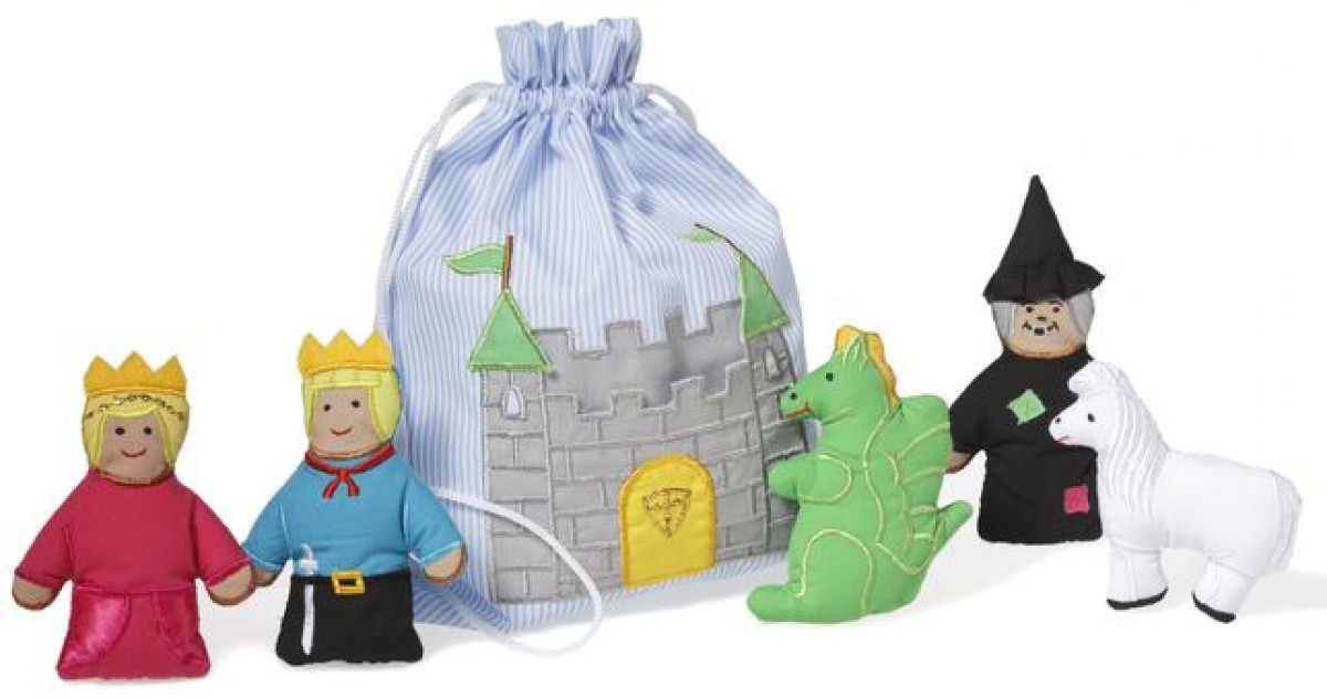 Set marionete pentru degete Castelul 0