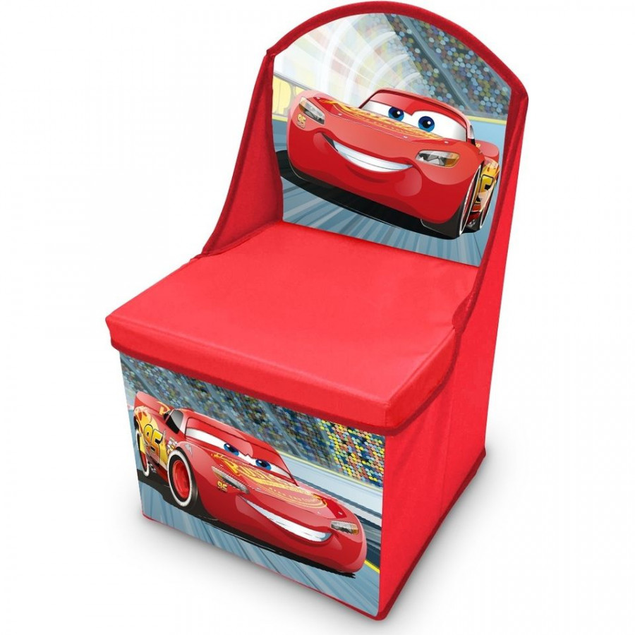 Scaun pliabil cu spatar si spatiu depozitare Cars SunCity CAE402546 0