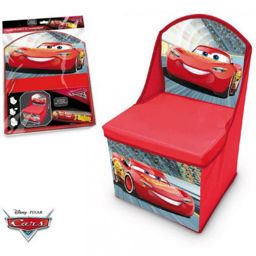 Scaun pliabil cu spatar si spatiu depozitare Cars SunCity CAE402546 1