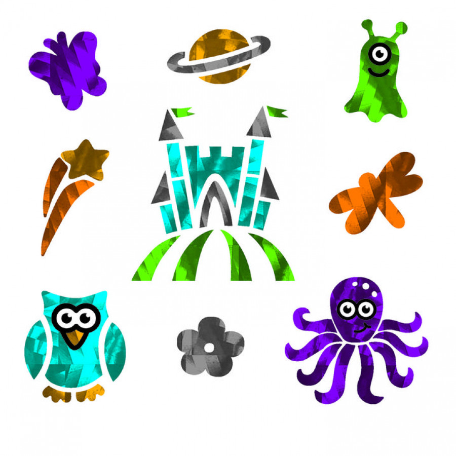 Set creativ - Imagini cu folie 3