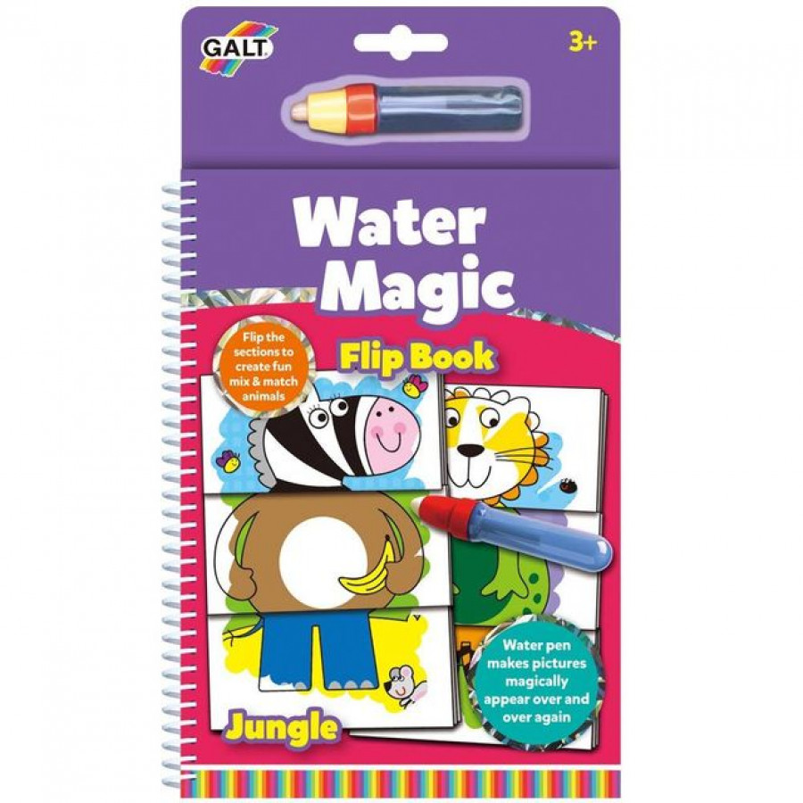 Water Magic: Carte de colorat Jungla vesela 0