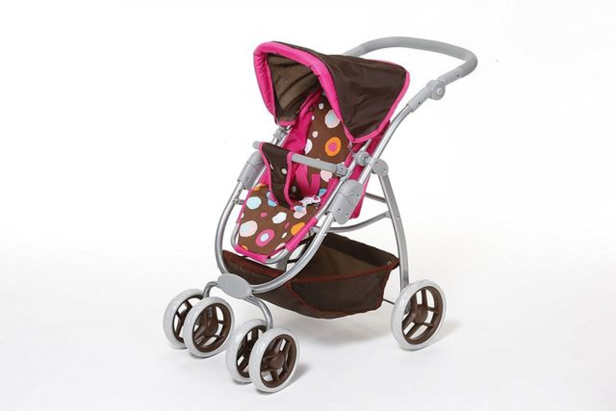 Carucior pentru papusi 3 in 1 Coco Brown Splash 2