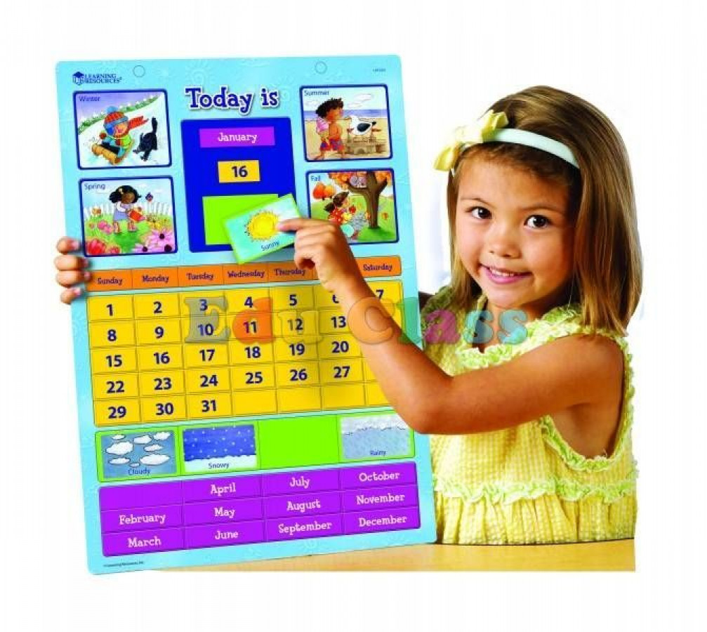 Calendar educativ magnetic 0
