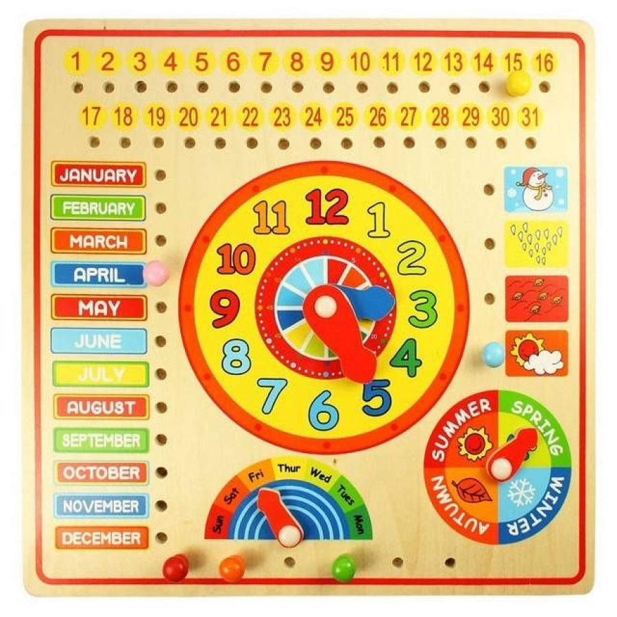 Calendar luni, zile, data si ora 0