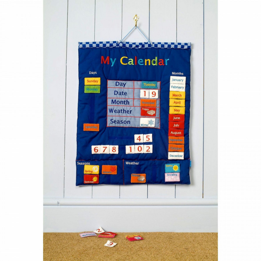 Calendarul meu textil 44 x 57 cm Fiesta Crafts FCW-0124 1