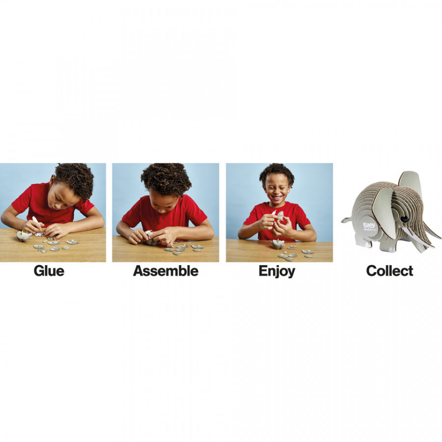 DIY Animale 3D Eugy Elefant Brainstorm Toys D5002 5
