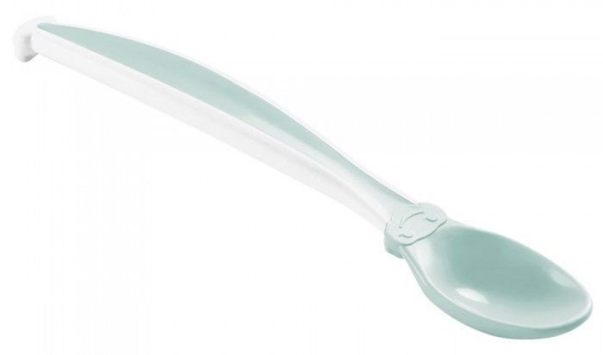 Set 2 lingurite cu varf moale Thermobaby-Celadon green 0