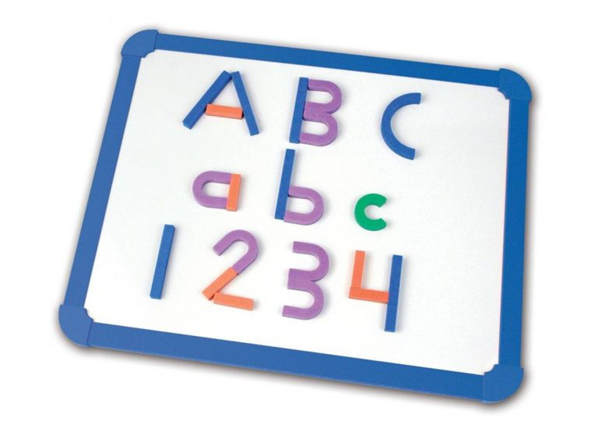 Set constructie magnetic - Litere si cifre 1