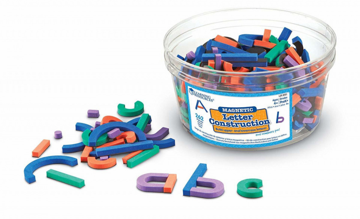 Set constructie magnetic - Litere si cifre 4