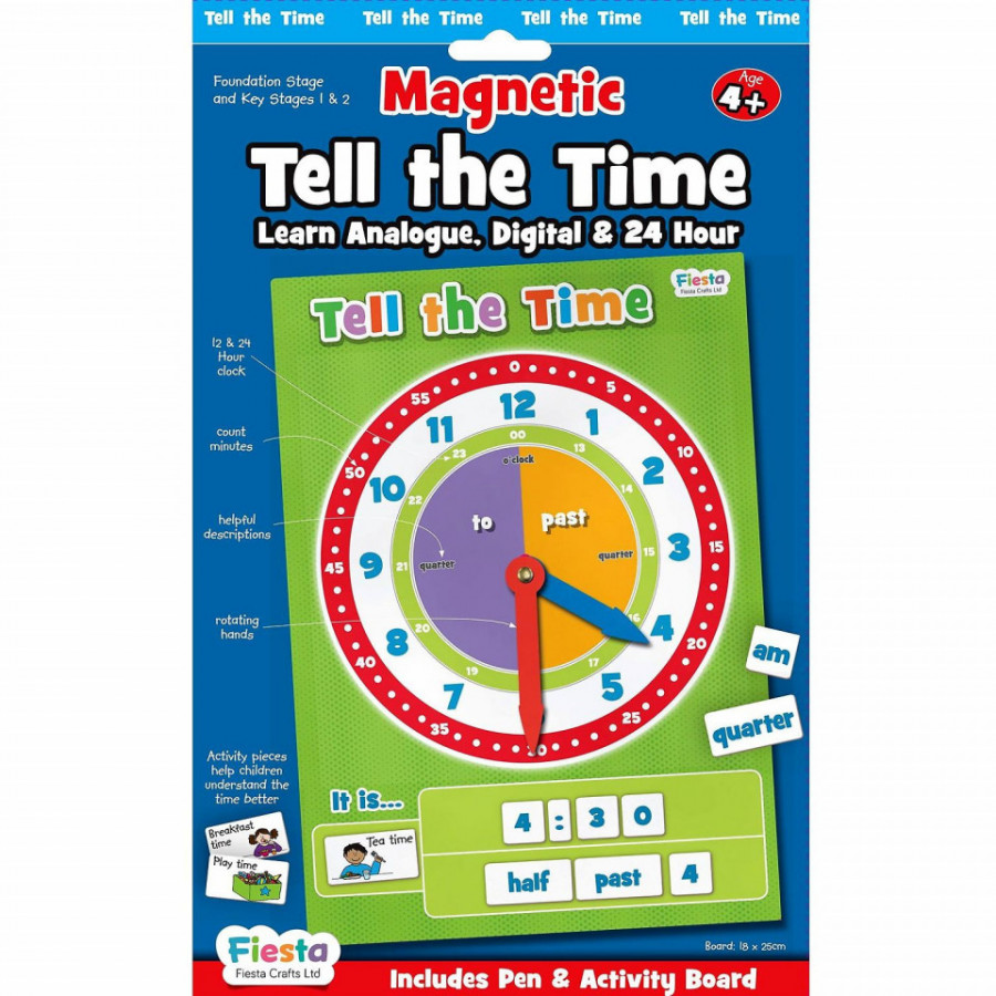 Set magnetic Cat e Ceasul Fiesta Crafts FCT-2763 0