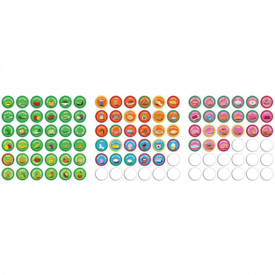 Set magnetic Mananca sanatos - Eat Well Chart Fiesta Crafts FCT-2946 4