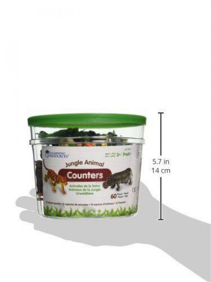 Set pentru sortat - Animalute din jungla 1