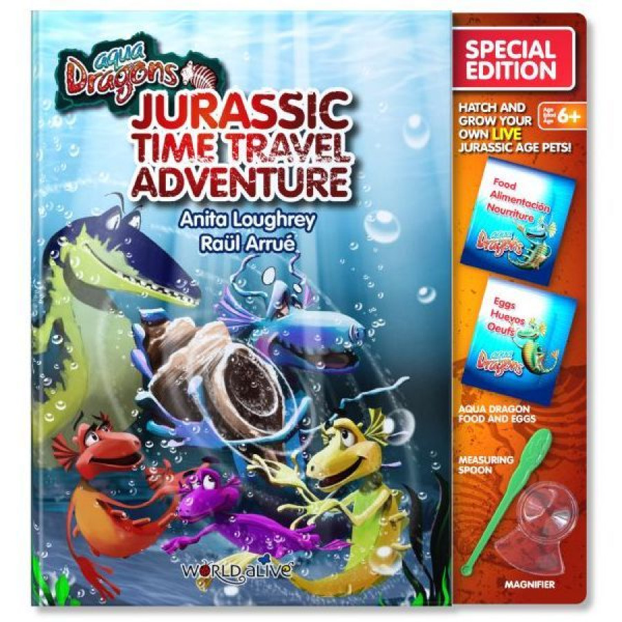 Set Reincarcare Aqua Dragons Jurassic Time Travel Adventure World Alive W4051 0