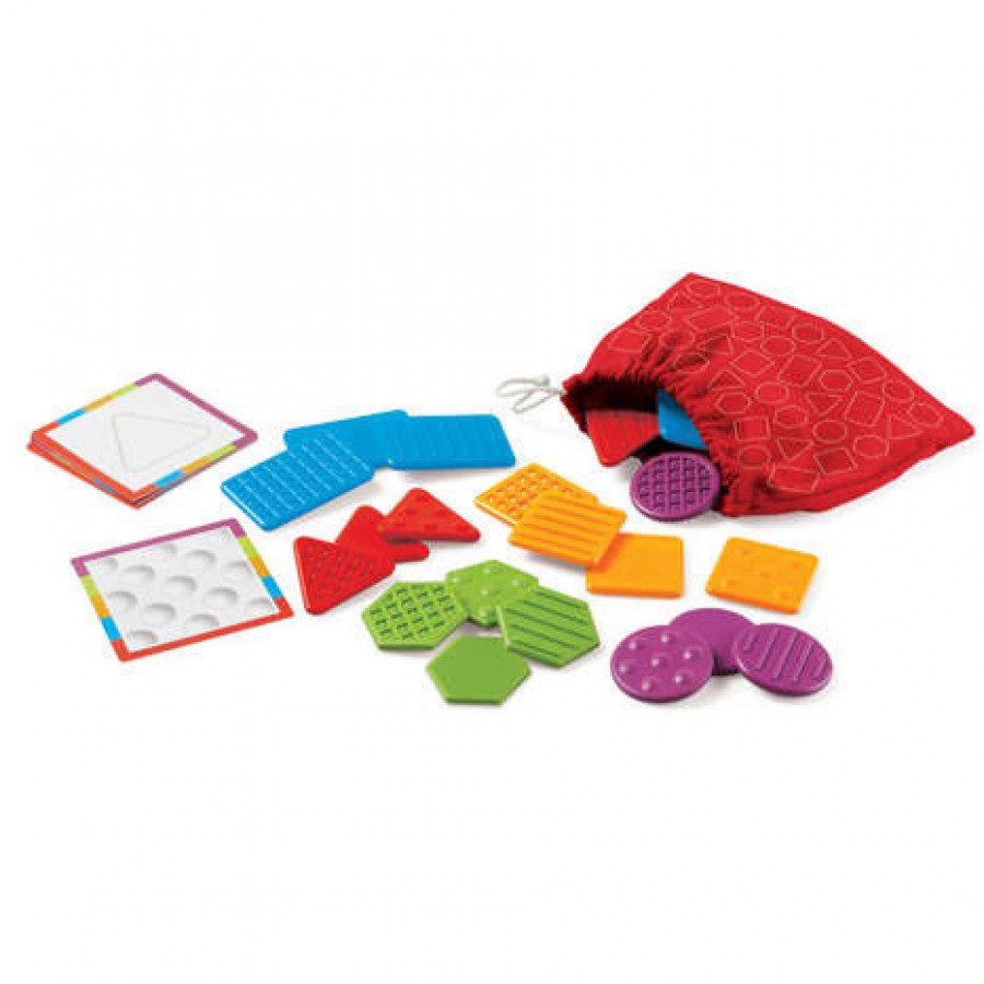 Set tactil - Texturi si forme 0