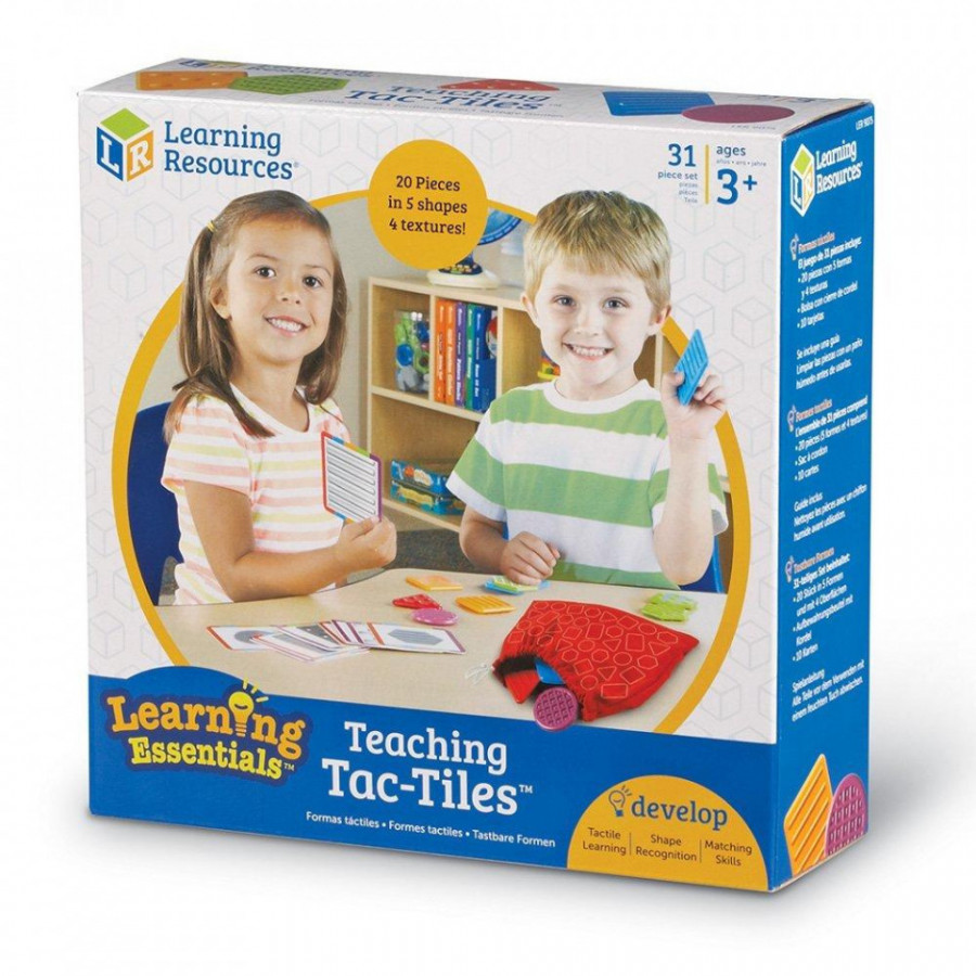 Set tactil - Texturi si forme 5