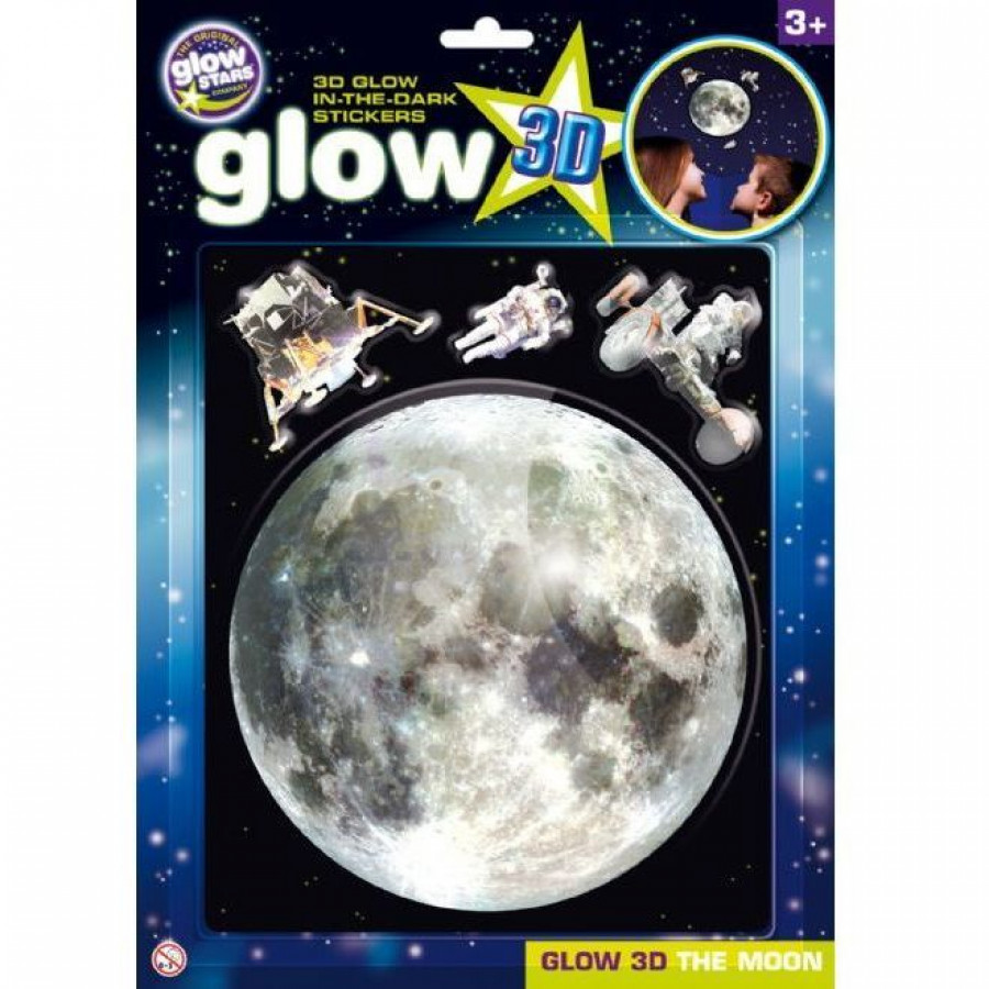 Stickere 3D - Luna The Original Glowstars Company B8106 0