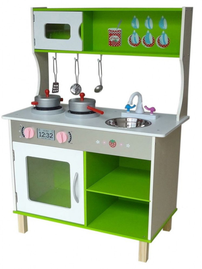 Bucatarie pentru copii Modern Green 0