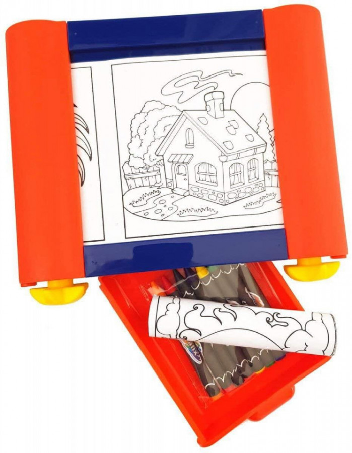 Set de colorat - Rola cu imagini 1